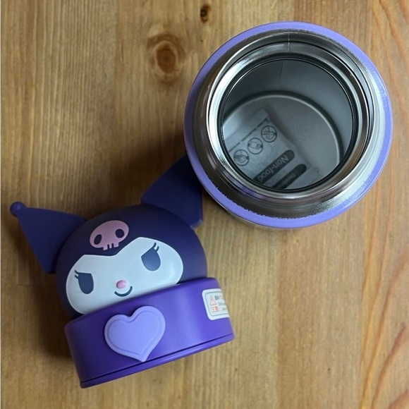 Sanrio Kuromi Purple Water Bottle - Picture 4 of 6